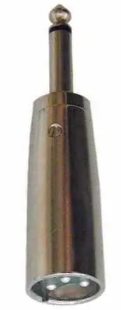 Bespeco adattatore jack mono maschio 6,3 mm / xlr maschio AD50 Acquista Ora